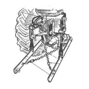Механізм задньої навіски Т-25
