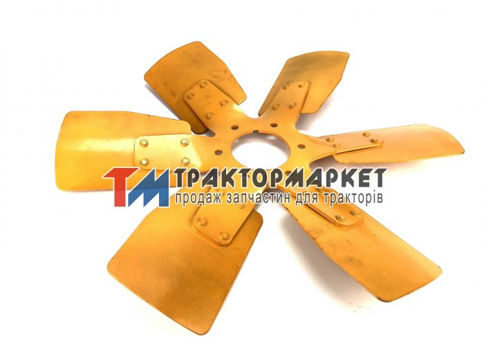 Вентилятор МТЗ 6 лопастей металевий